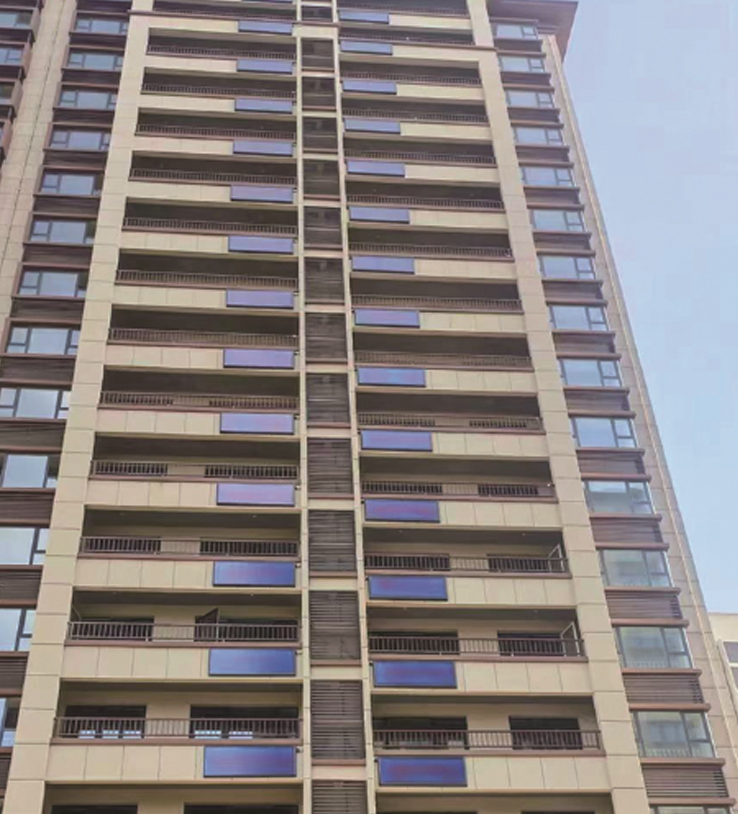 阳台壁挂应用案例